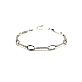 PULSERAS PLATA CIRCONITAS                                                                           