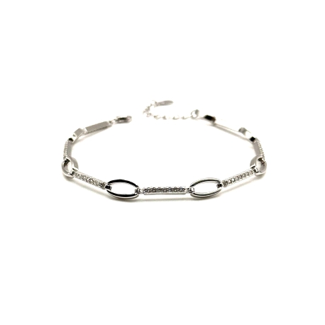 PULSERAS PLATA CIRCONITAS                                                                           