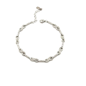 PULSERAS PLATA CIRCONITAS                                                                           