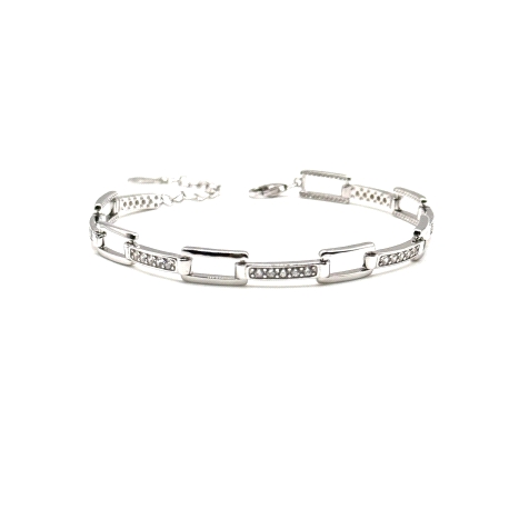 PULSERAS PLATA CIRCONITAS                                                                           
