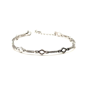 PULSERAS PLATA CIRCONITAS                                                                           