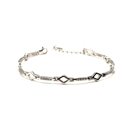 PULSERAS PLATA CIRCONITAS                                                                           