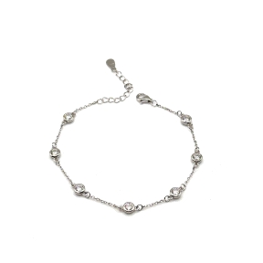 PULSERAS PLATA MOISSANITA                                                                           
