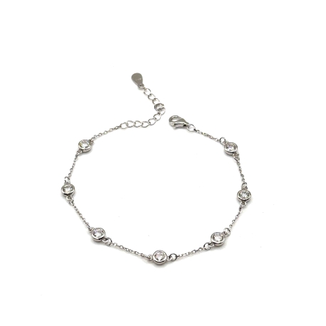 PULSERAS PLATA MOISSANITA                                                                           