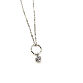 GARGANTILLA PLATA CIRCONITA                                                                         