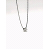 GARGANTILLA PLATA MOISSANITA                                                                        